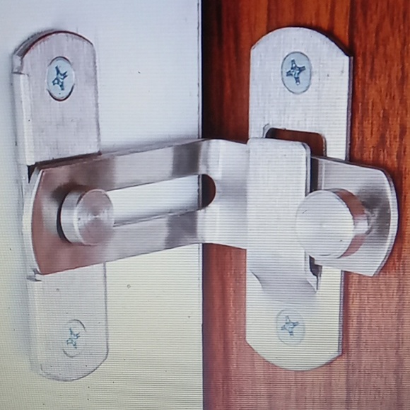None Other - Stainless Steel Door Slide Latch Lock